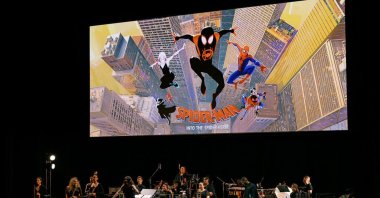 Musicians perform &quot;Spider-Man: Into The Spider-Verse Live in Concert.&quot; (Photo courtesy of Zorlu PSM)