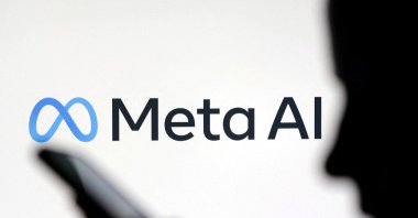Meta AI logo is seen in this illustration taken Sept. 28, 2023. (Reuters Photo)