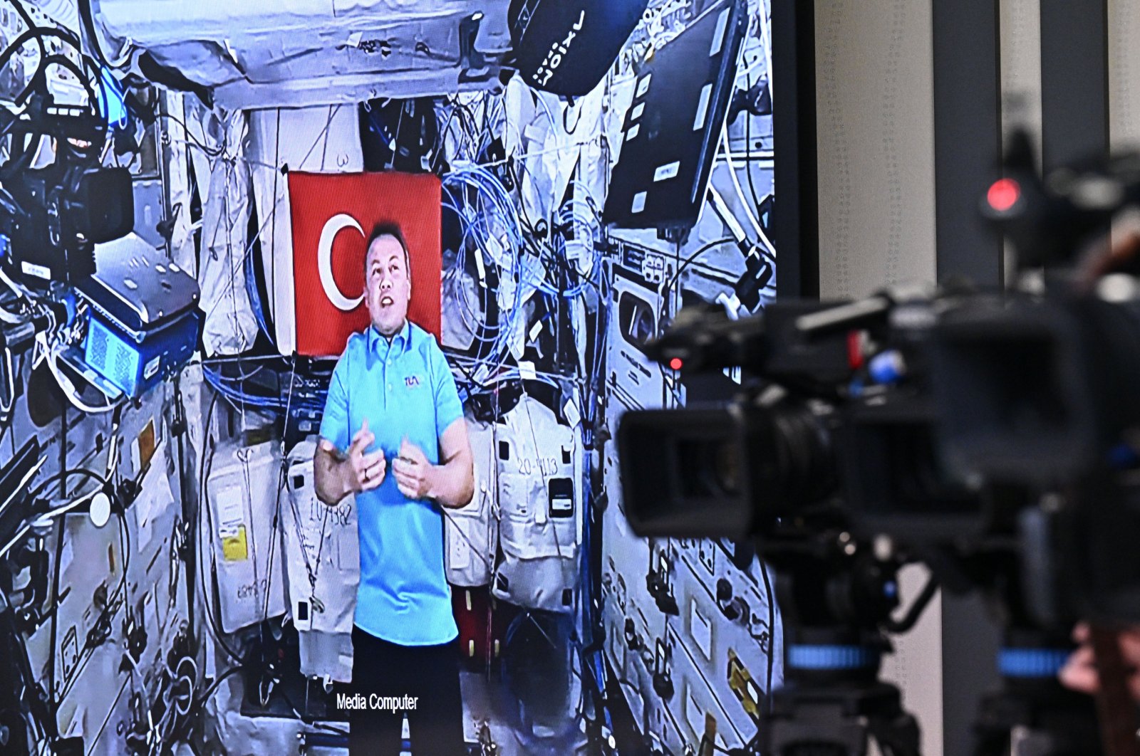 Türkiye’s 1st astronaut describes life in space with awe