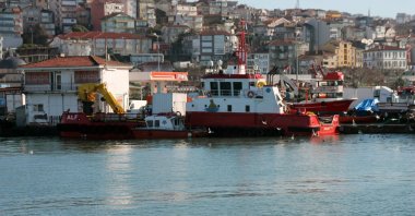 A view from the Black Sea coastal city of Zonguldak, Türkiye, Jan. 30, 2024. (AA Photo)
