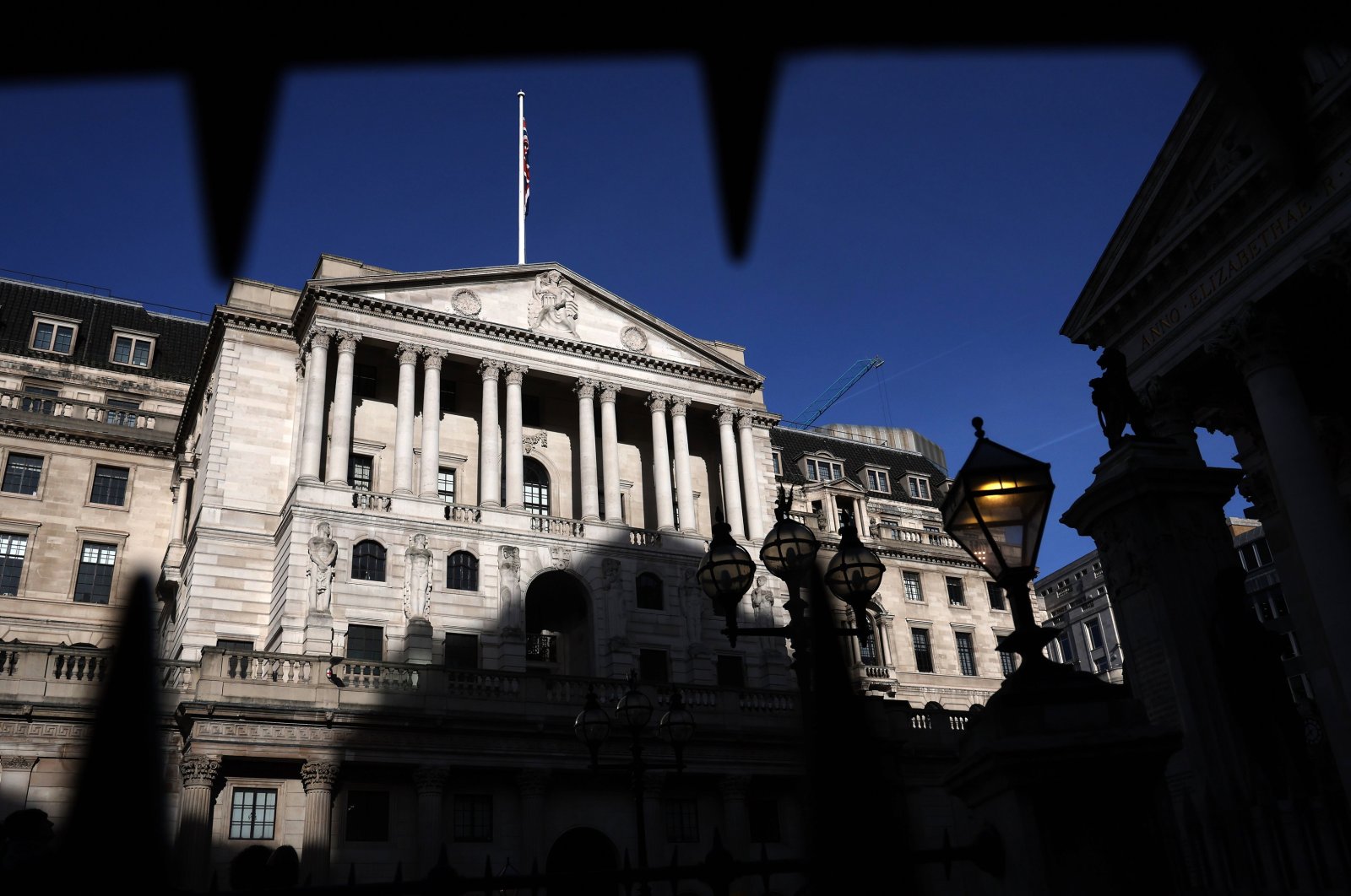 The Bank of England in London, Britain, Feb. 1, 2024. (EPA Photo)
