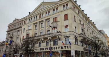 Sebestyen Palace is a historical landmark in Cluj-Napoca, Romania. (Irfan Raja Daily Sabah) 

