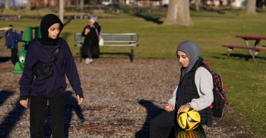 Residents play at a recreation park in Dearborn, Michigan, U.S., Feb. 4, 2024. (Reuters Photo)