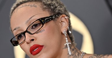 Doja Cat attends the 66th Grammy Awards, California, U.S., Feb. 4, 2024. (Getty Images Photo)