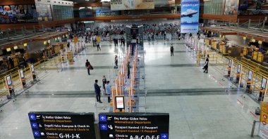 People are seen at Sabiha Gökçen Airport, Istanbul, Türkiye, June 11, 2020. (Reuters Photo)