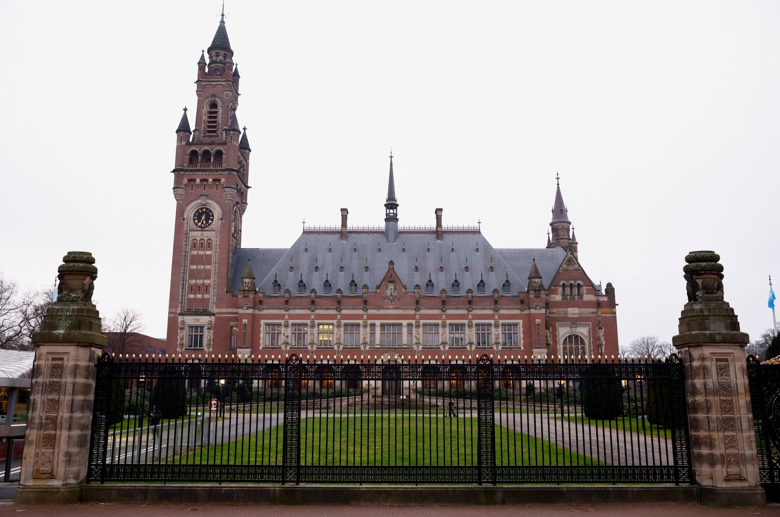 A general view of the International Court of Justice (ICJ), also known as the World Court, in The Hague, the Netherlands, Feb. 2, 2024. (Reuters File Photo)