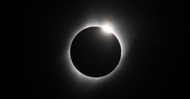 The April 8 eclipse will start over Mexico’s Pacific coast, dashing up through Texas and Oklahoma, and crisscrossing the Midwest, Mid-Atlantic and New England, before exiting over eastern Canada into the Atlantic. (Getty Images Photo)