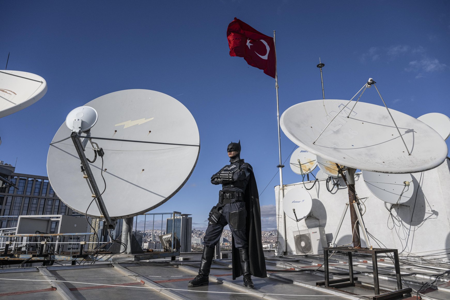 Türkiye's native 'Batman' roams streets of capital Ankara | Daily Sabah