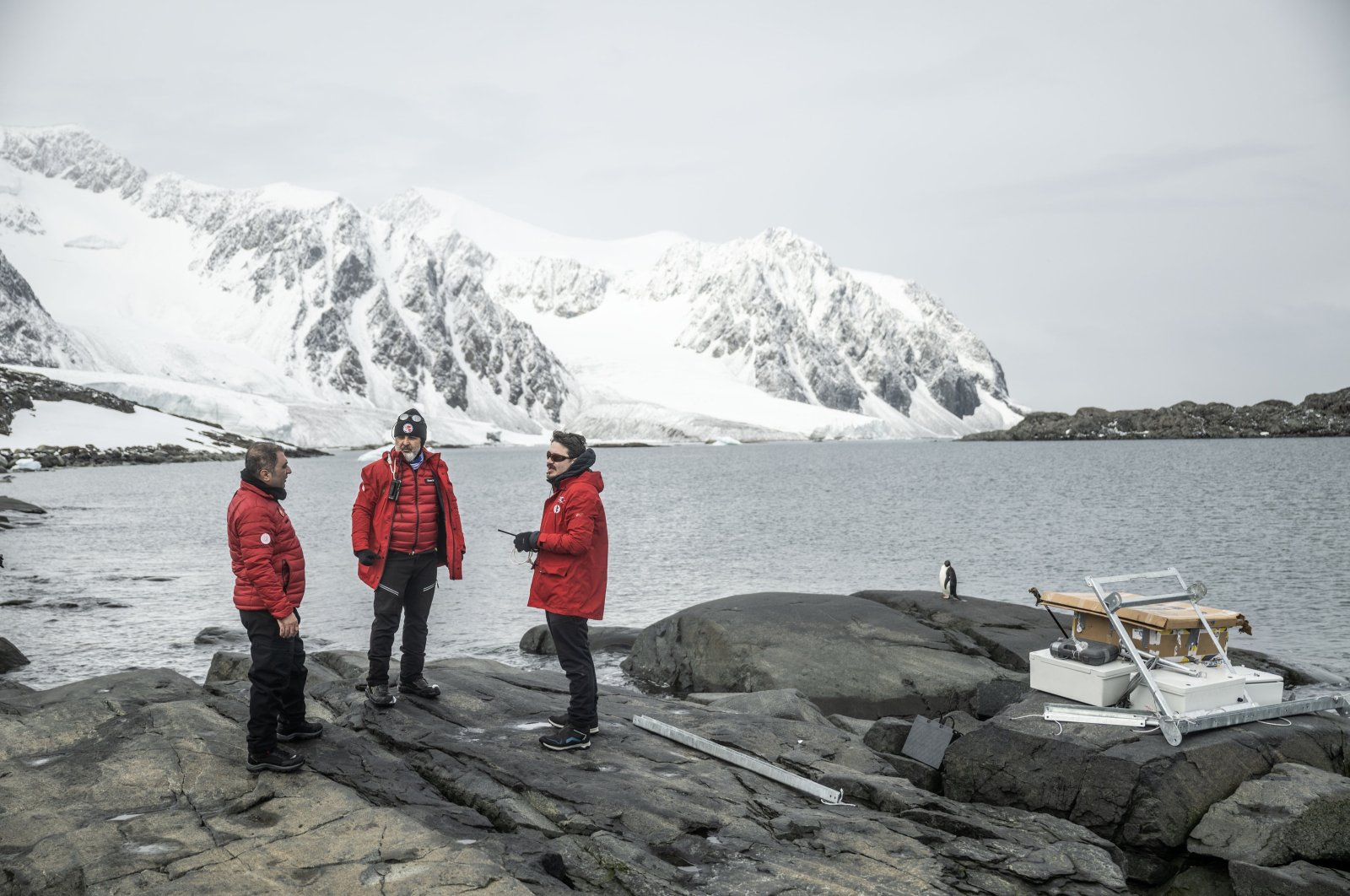 Türgi teadlaste poolt Antarktikas teaduslaagris läbi viidud uurimustöö