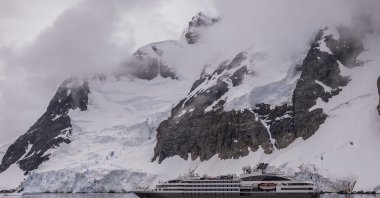Icebergs grow in number amid global warming, near Horseshoe Island, Antarctica, Feb. 13, 2024. (AA Photo)