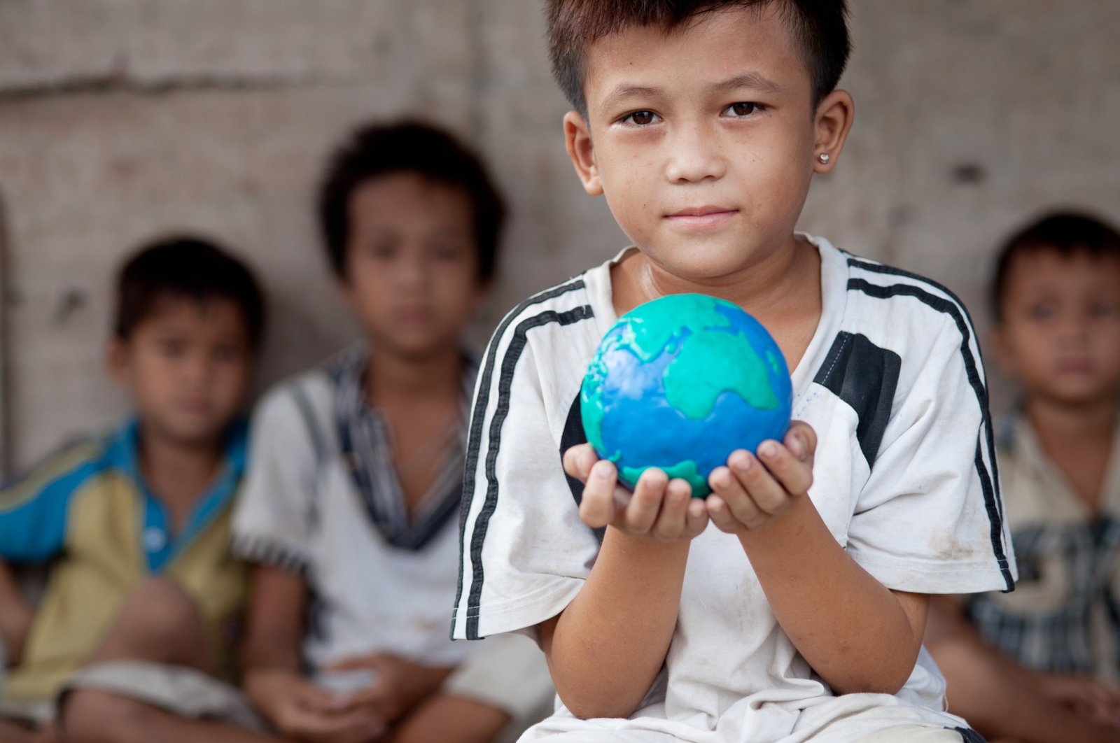 Worldwide, 1.4 billion children aged under 16 lack any form of social protection, leaving them vulnerable to disease, poor nutrition, and poverty. (Getty Images Photo) 