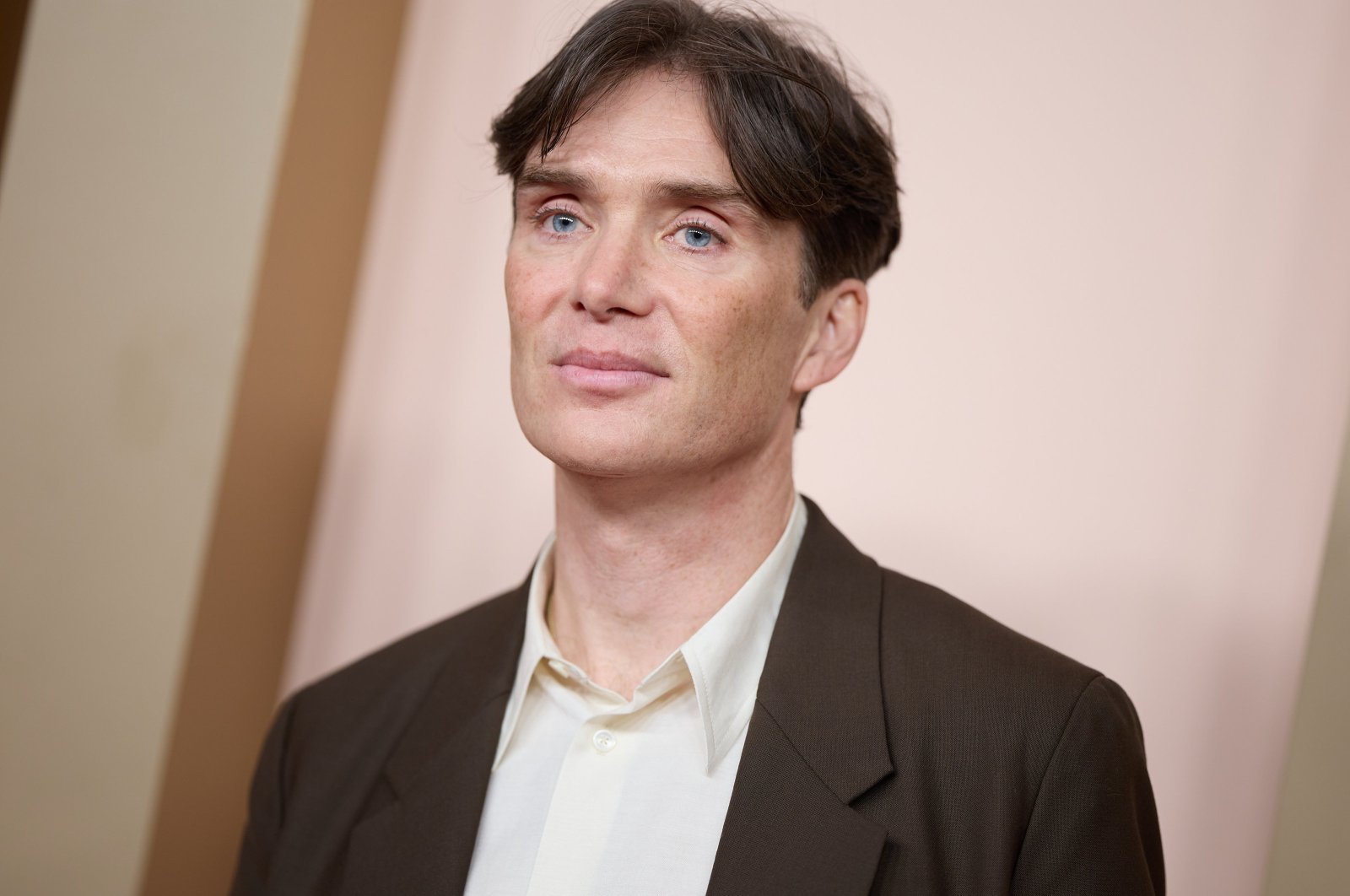 Irish actor Cillian Murphy attends the Oscars Nominees Luncheon at the Beverly Hilton Hotel in Beverly Hills, California, U.S., Feb. 12, 2024. (EPA Photo)