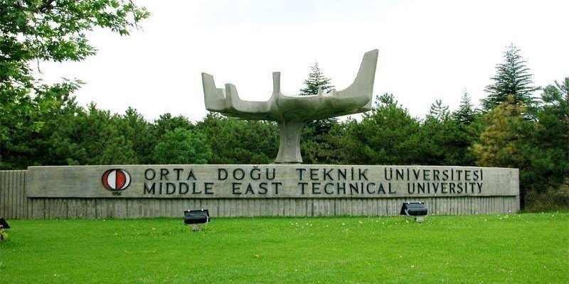 The entrance of the Middle East Technical University (METU), Ankara, Türkiye, July 2, 2023. (Courtesy of METU)