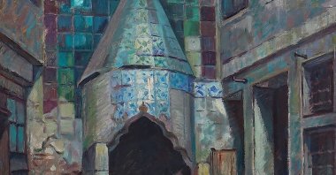 One of the works by Celal Uzel. (Photo courtesy of Gallery Selvin)