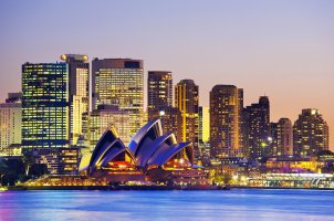 Sydney&#039;s most Iconic structure, the Opera House, Sydney, Australia. (Getty Images Photo) 