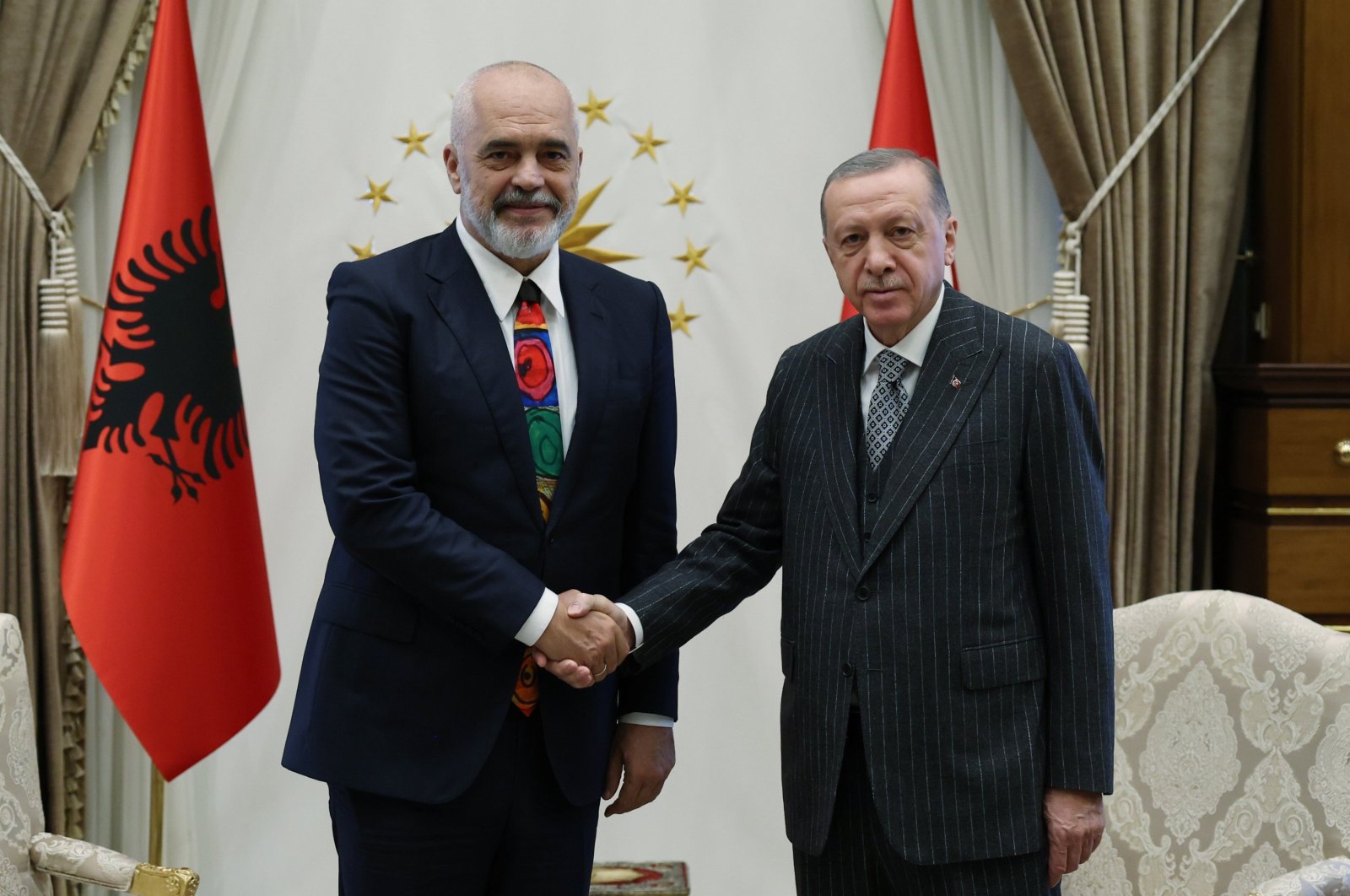 Arnavutluk Başbakanı Rama, Erdoğan'ın davetlisi olarak Türkiye'yi ziyaret etti