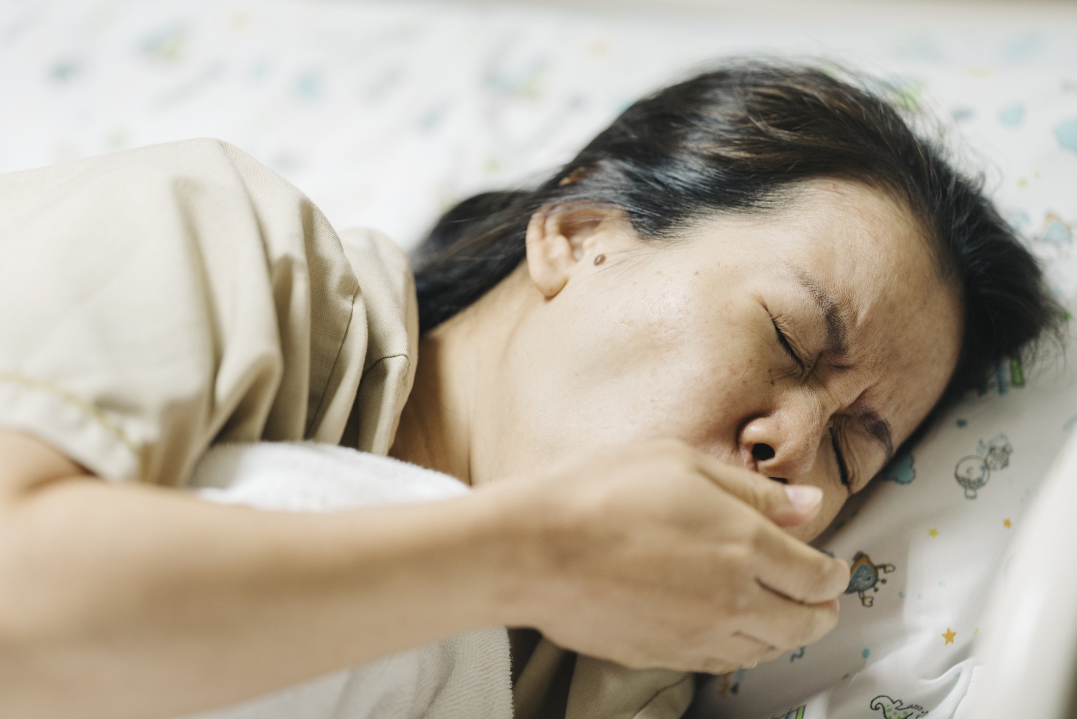 Sleep apnea occurs when breathing stops and starts during sleep. (Getty Images Photo)