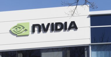 Outside of the NVIDIA corporate offices in Westford, Massachusetts, U.S., Feb. 16, 2024. (EPA Photo)