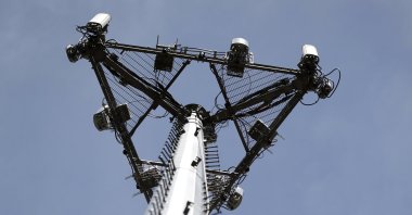 A cellular phone tower is shown in High Ridge, Missuri, U.S., May 22, 2017. (AP File Photo)
