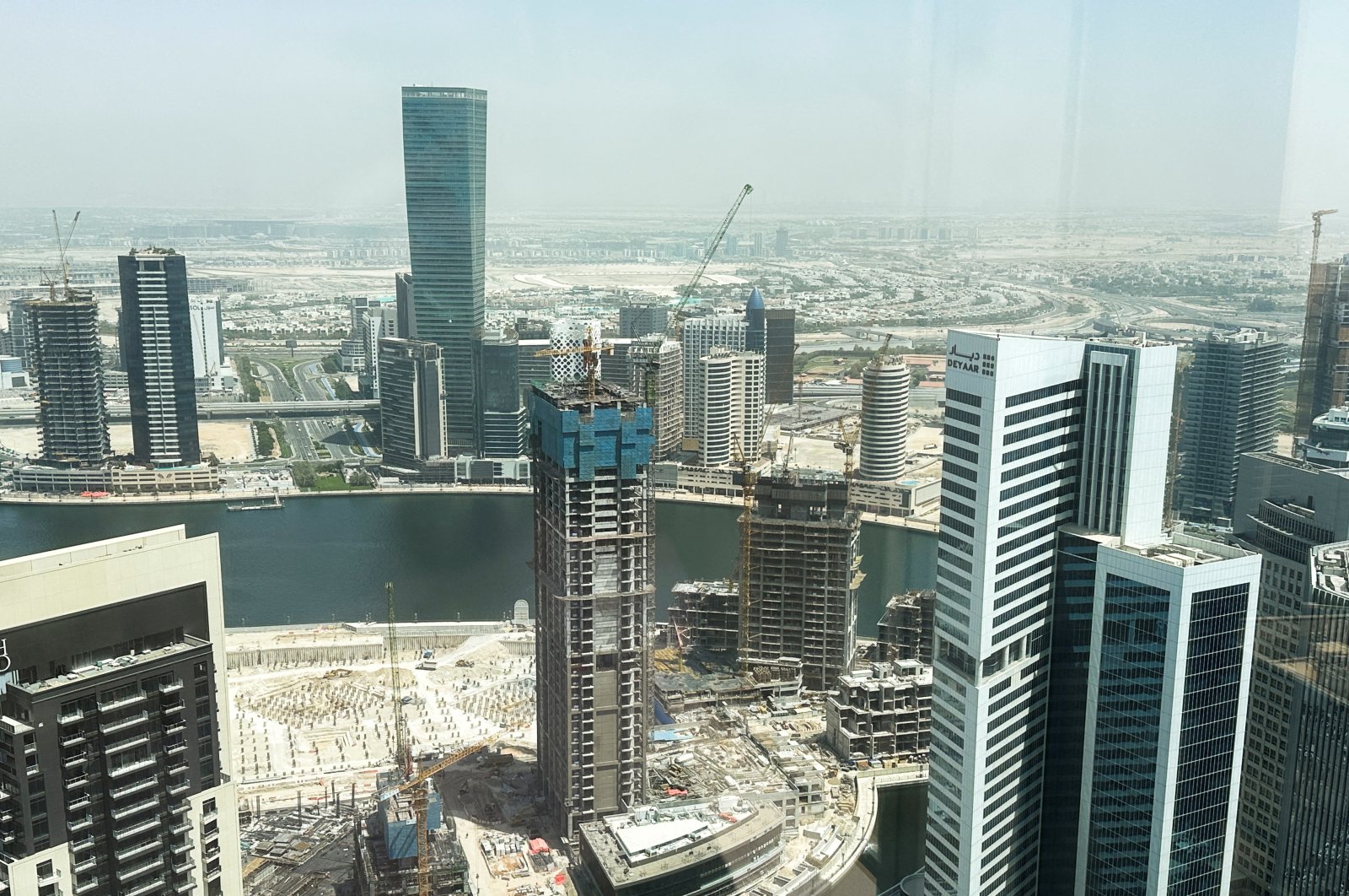 A general view of a resident and business development site in Dubai, United Arab Emirates, June 14, 2023. (Reuters File Photo)