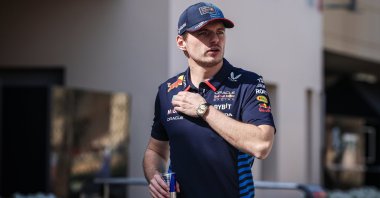 Red Bull&#039;s Max Verstappen during preseason testing in Sakhir, Bahrain, Feb. 23, 2024. (AA Photo)