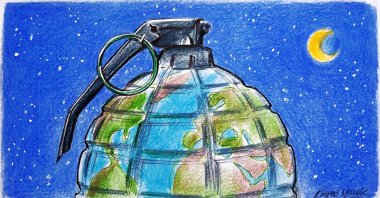 &quot;Great power competition, the Global South’s quest for autonomy and tensions between the West and Russia (and the United States and China) gain momentum instead of slowing down.&quot; (Illustration by Erhan Yalvaç)