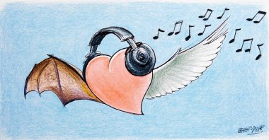 "In our contemporary age, when addressing the problem of evil, the prevalent issues that come to mind are human-made problems such as evils, injustices never rectified, irregularities, chaos and cruelty. Consequently, a natural question emerges: If humans are inherently good, why does so much evil exist?" (Illustration by Erhan Yalvaç)