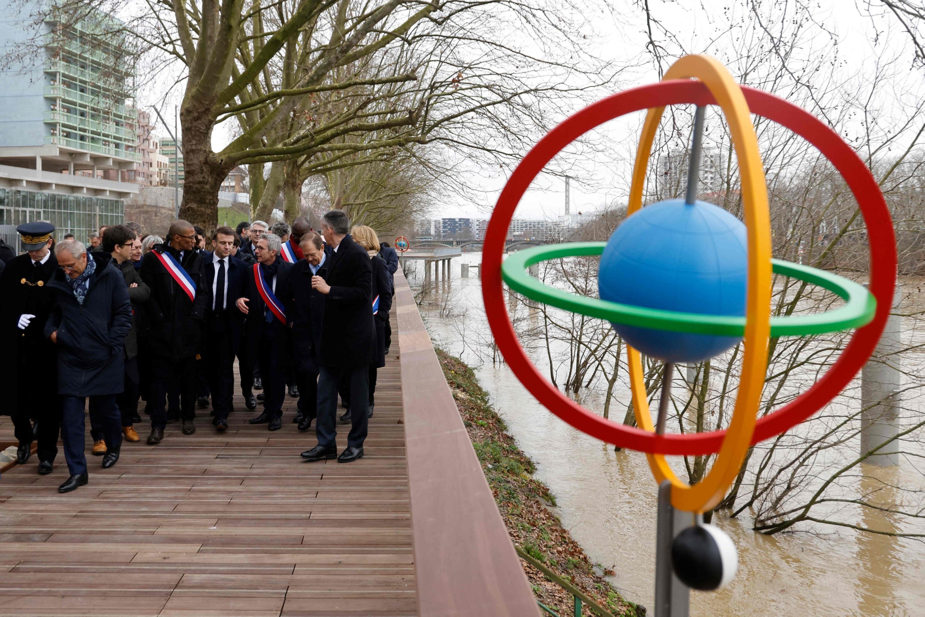 French President Promises to Swim in Seine to Prove It's Safe for Olympics