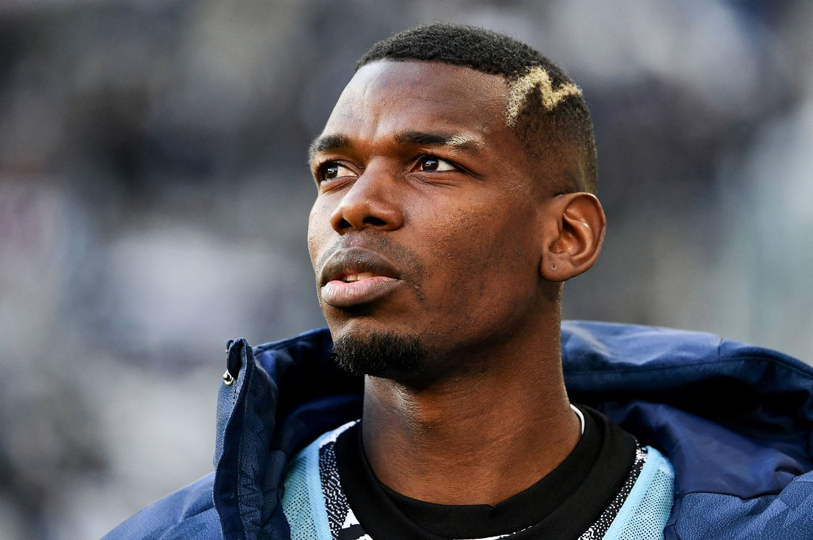 Juventus&#039; French midfielder Paul Pogba looks on prior to the Italian Serie A football match against Monza at the Juventus Stadium, Turin, Italy, Jan. 29, 2023. (AFP Photo)