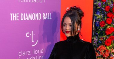 Rihanna attends the 5th Annual Diamond Ball benefiting the Clara Lionel Foundation at Cipriani Wall Street, New York, U.S., Sept. 12, 2019. (Shutterstock Photo)