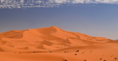 A view of the Lala Lallia star dune of the Sahara Desert, in Erg Chebbi, Morocco, as seen in an undated handout image from 2008 and obtained, March 1, 2024. (Reuters Photo) 