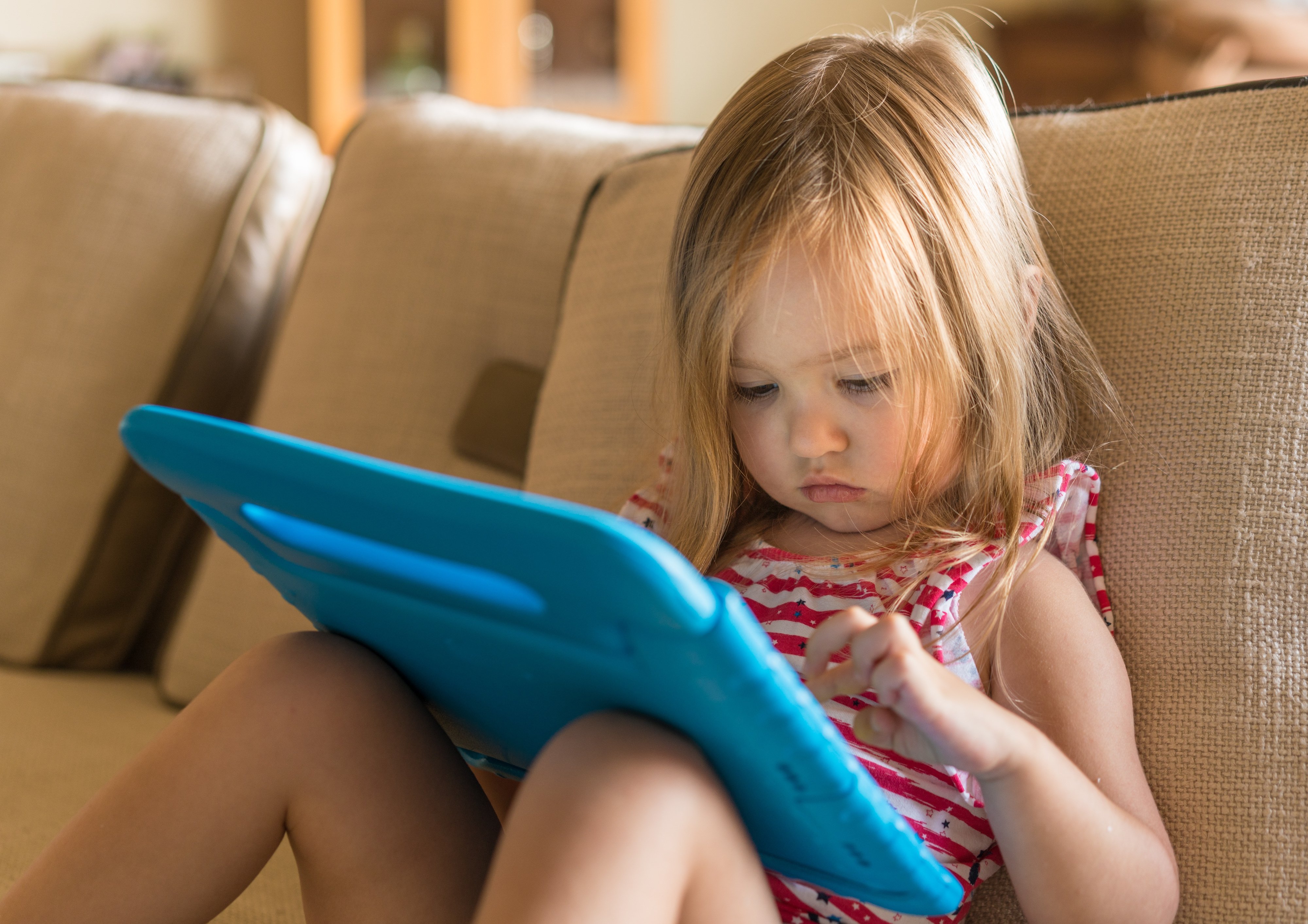 Australian researchers caution that young children&#039;s screen time can hinder language development by limiting interactions and conversations. (Shutterstock Photo)