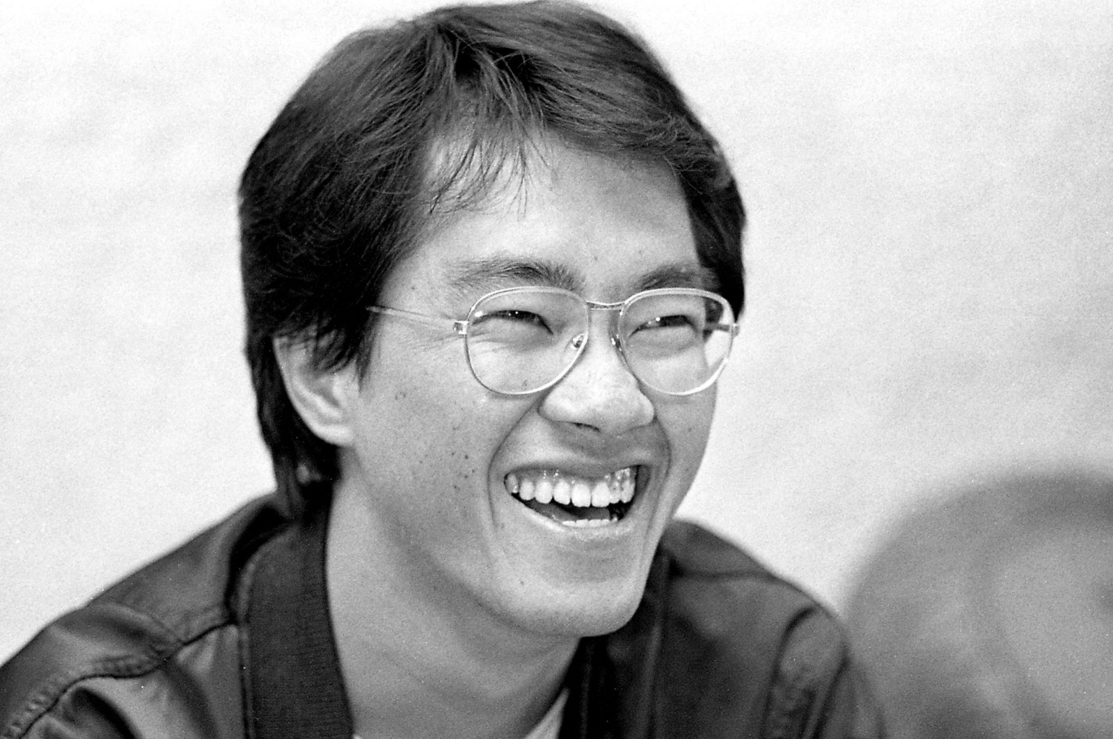 This black and white photo taken in May 1982 shows Japanese manga artist Akira Toriyama, whose death was announced on March 8, 2024. The creator of Japan&#039;s hugely popular and influential &quot;Dragon Ball&quot; comics and anime cartoons, Akira Toriyama, has died aged 68, his production team said on March 8, 2024. (AFP Photo)