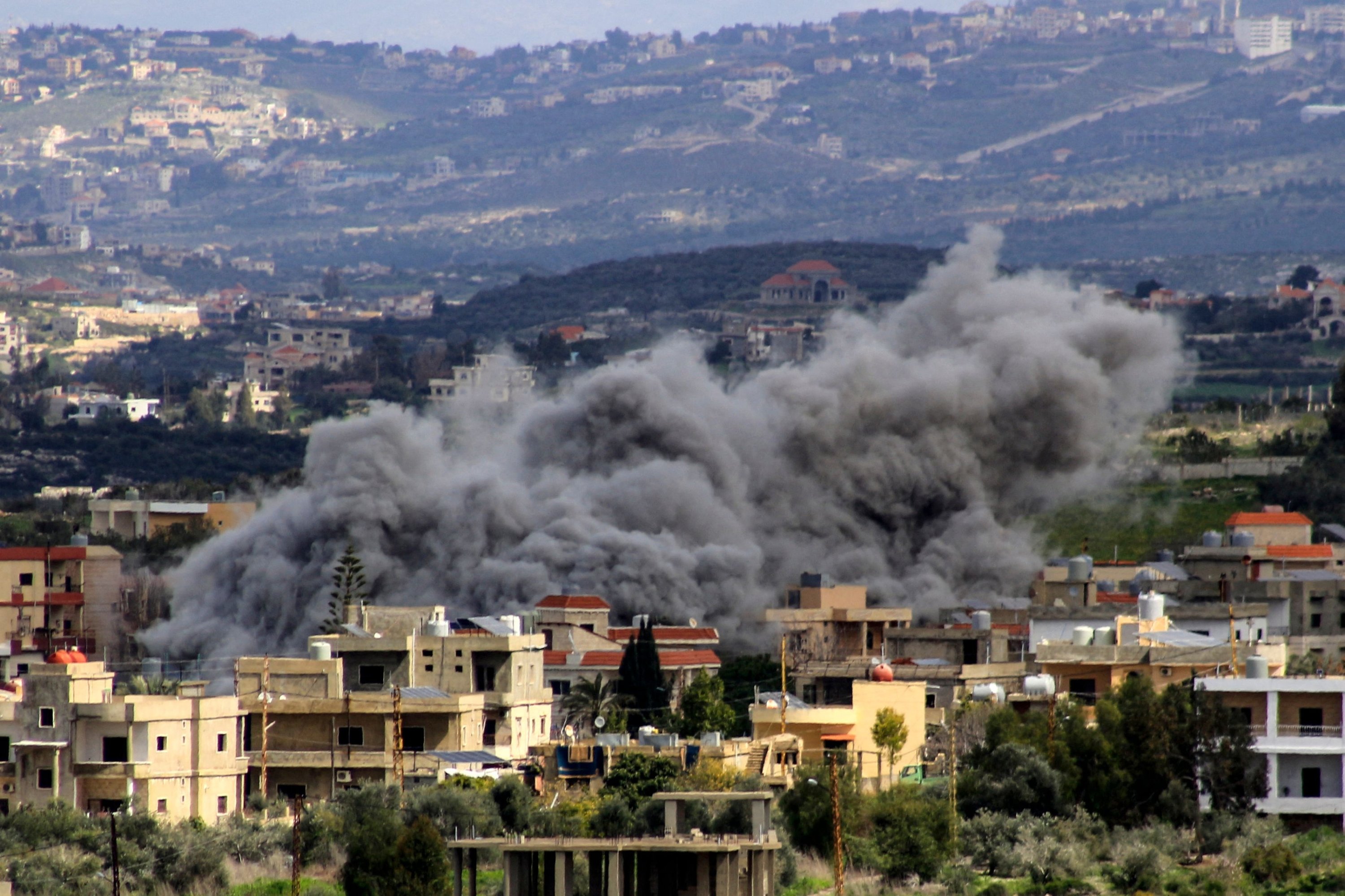 Hezbollah Retaliates After Israel Airstrikes Kill 5 In S. Lebanon ...