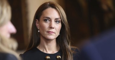 Kate, Princess of Wales, attends a program at St George&#039;s Chapel, at Windsor Guildhall, Berkshire, U.K., Sept. 22, 2022. (AP Photo)