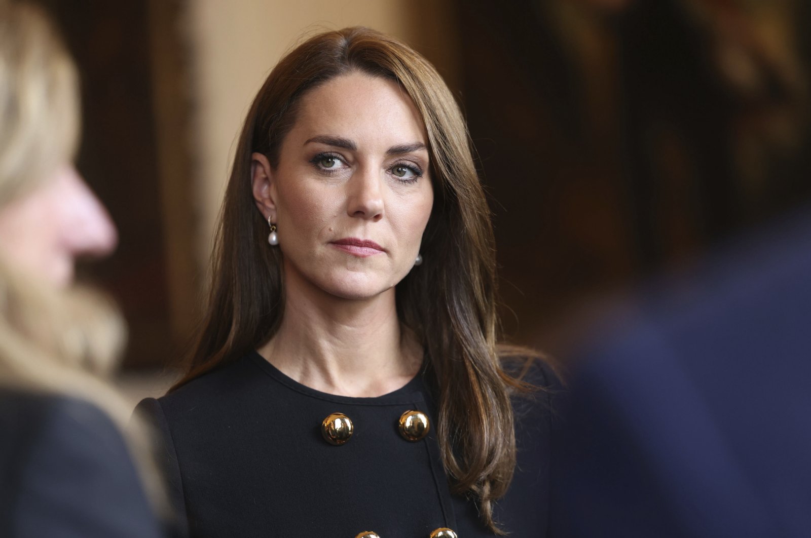 Kate, Princess of Wales, attends a program at St George&#039;s Chapel, at Windsor Guildhall, Berkshire, U.K., Sept. 22, 2022. (AP Photo)