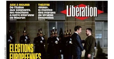 The left-leaning daily outraged readers and social media users after publishing a cartoon mocking the Palestinian hunger in Gaza. (Liberation on X)