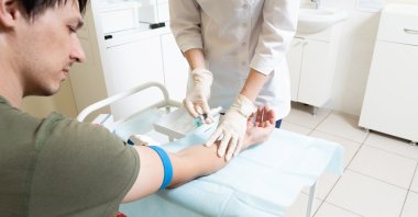 Hundreds of microplastics were discovered via IV administration in the study. (Shutterstock Photo)