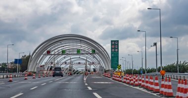 The Avrasya Tunnel connects the European and Asian continents under the Marmara Sea, Istanbul, Türkiye, Sept. 13, 2020. (Shutterstock Photo)