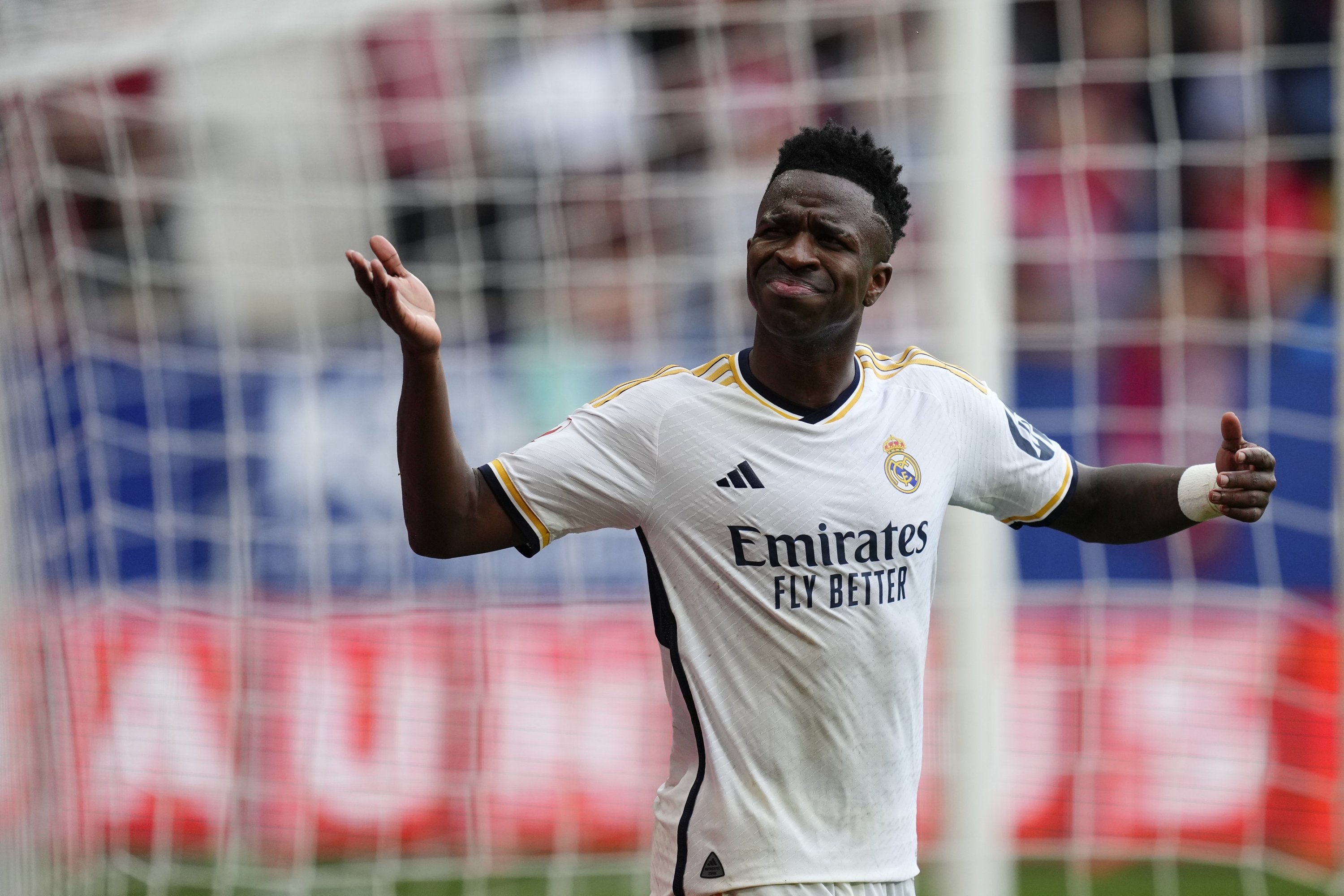 Real Madrid file complaint after racist insults towards Vinicius Jr