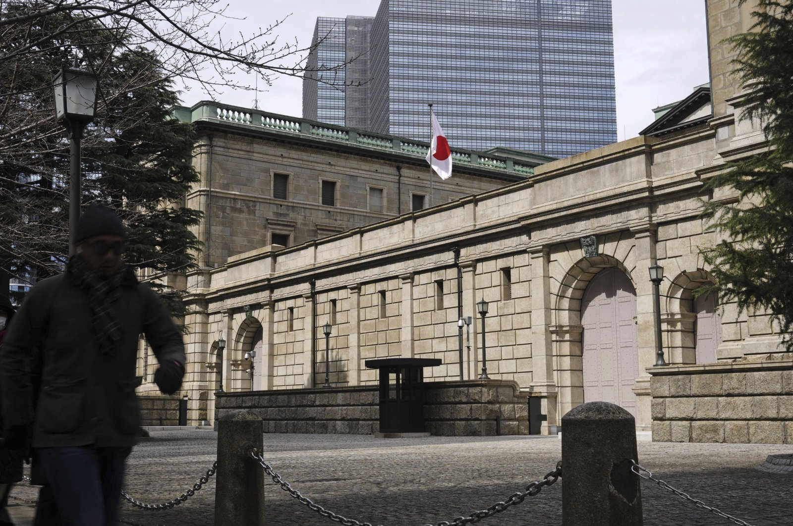 The headquarters of the Bank of Japan (BOJ) is seen in Tokyo, Japan, March 19, 2024. (AP Photo)