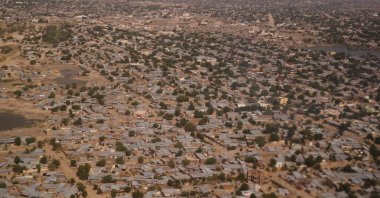 This undated photo shows an aerial view of the capital N&#039;Djamena, Chad. (Shutterstock Photo)