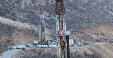 A view of the oil field in the Gabar region in Şırnak province, southeastern Türkiye, March 10, 2024. (IHA Photo)