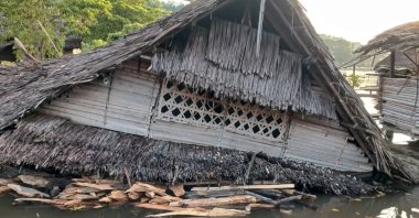 Dozens of villages, nestled on the banks of the country&#039;s famed Sepik River, were already battling soaking floods when the quake struck early Sunday morning. (Photo Courtesy: East Sepik provincial governor&#039;s office)