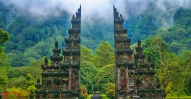 Gates to one of the Hindu temples in Bali, Indonesia. (Shutterstock Photo)