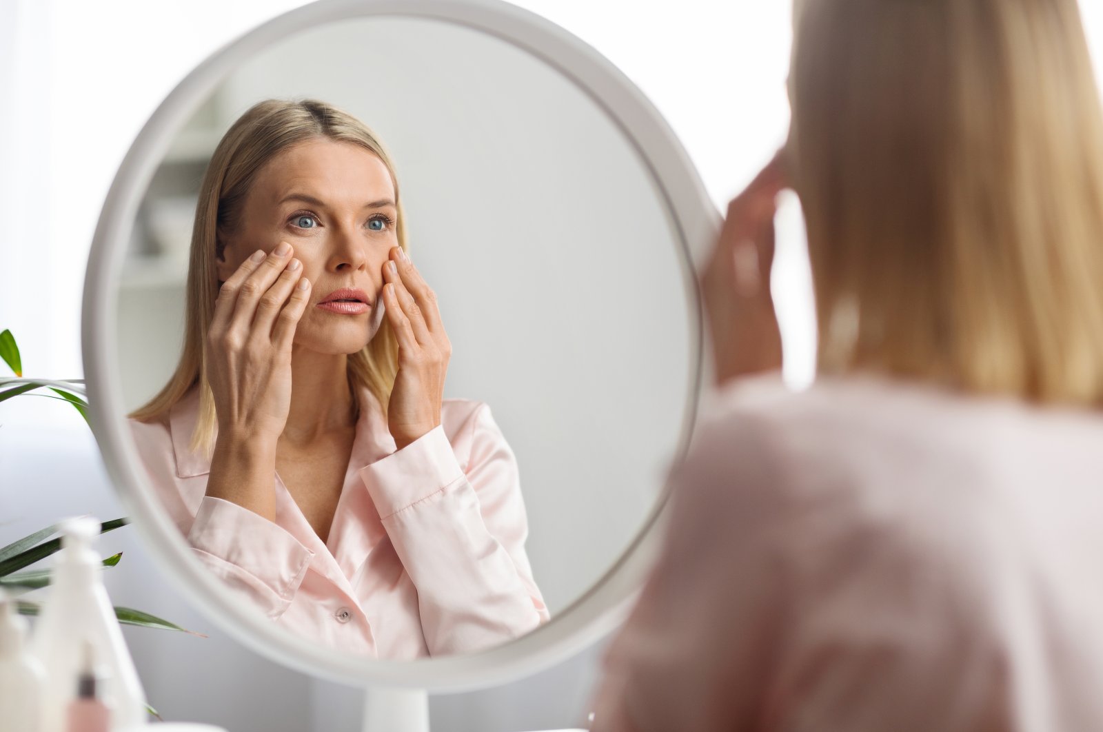 &quot;Our bodies change over time. Smooth skin develops lines along natural faults of expressed emotions, hair loses its color – or falls out completely, eyesight starts to wane, skin that used to be firm goes soft or, even more drastic, body parts that used to be taut start to sag.&quot; (Shutterstock Photo)