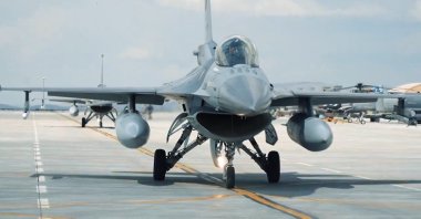 AESA Aircraft Nose Radar technology, produced by Aselsan with completely national resources, from the chip level to the final system integration, was successfully installed on an F-16 fighter, Ankara, Türkiye, March 26, 2024. (IHA Photo)