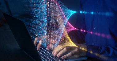 "The fuel of the current age of intelligence and fifth-generation society is now data." (Shutterstock Illustration) 