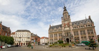Schaarbeek city hall in the city center of Brussels, July 30, 2022. (Shutterstock File Photo