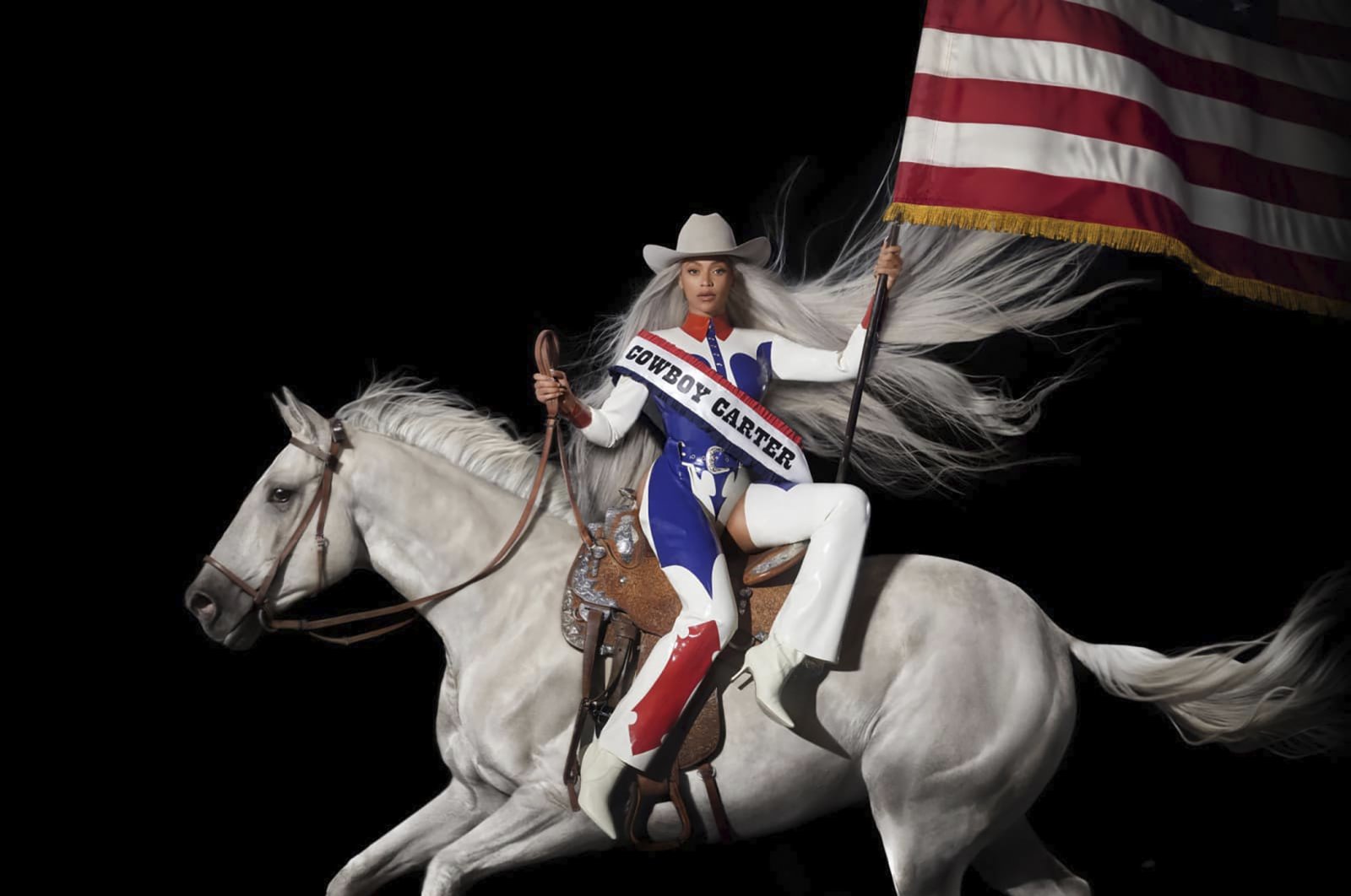This cover image released by Parkwood/Columbia/Sony shows &quot;Act ll: Cowboy Carter” by Beyonce. (AP Photo)